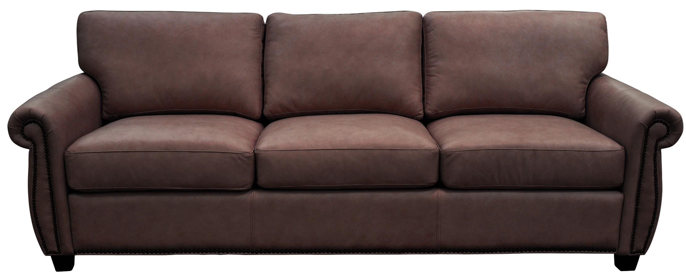 Omnia Leather Plymouth 100208847 Leather Sofa Sadler's Home